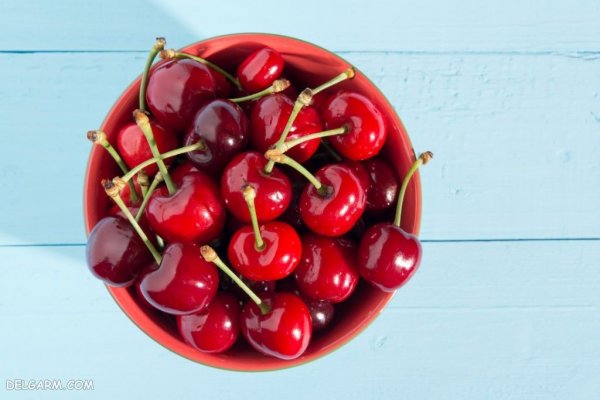عکس سبد آلبالو برای پس زمینه گوشی