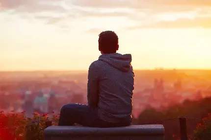 عکس تنهایی پسر بدون چهره برای زمینه موبایل