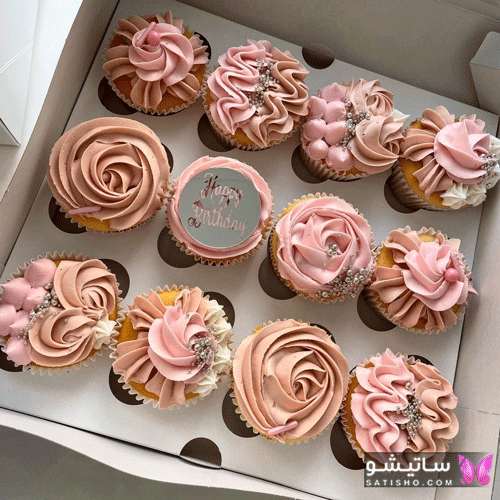  عکس کاپ کیک تولد مردانه