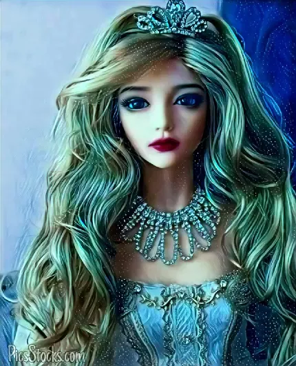 بک گراند باربی کوچولو برای گوشی موبایل
