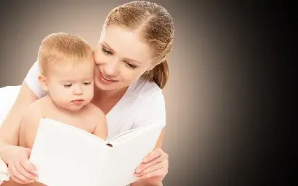  عکس مادر و بچه در دشت برای پروفایل