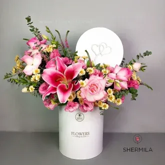  عکس سبد گل خواستگاری لاکچری اینستا