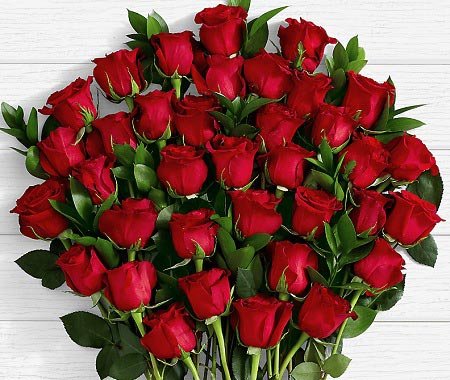  والپیپر دسته گل رز قرمز عاشقانه