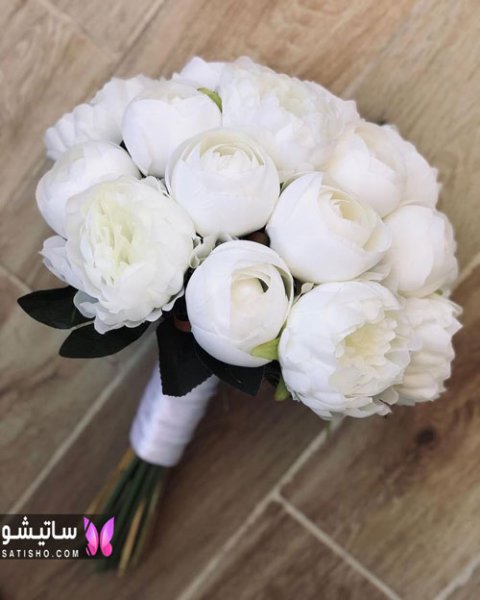  عکس دسته گل طبیعی عروس