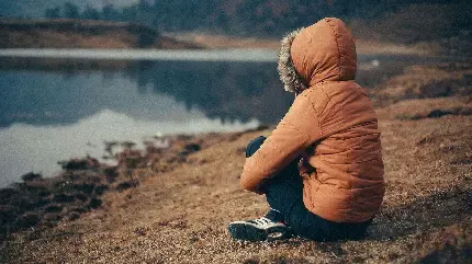  عکس بک گراند پسرانه غمگین