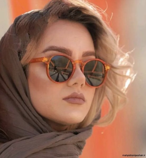  عکس دختر با عینک دودی شیک