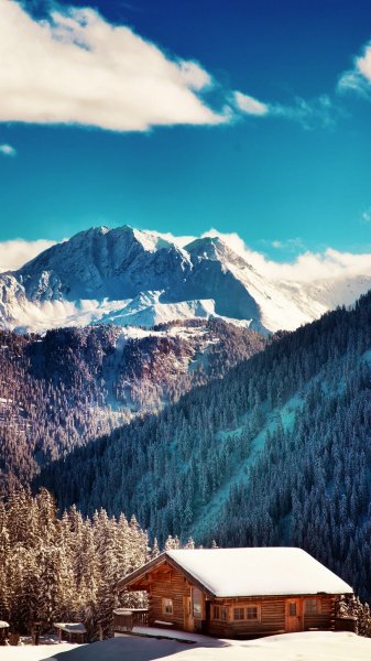 عکس پروفایل دریاچه در زمستان