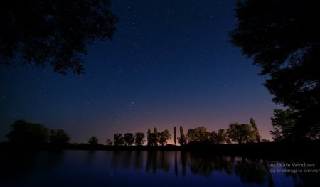 عکس آسمان شب زیبا با کیفیت بالا