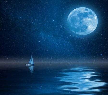 عکس آسمان شب زیبا با کیفیت بالا