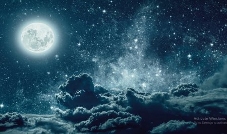 عکس آسمان شب زیبا با کیفیت بالا