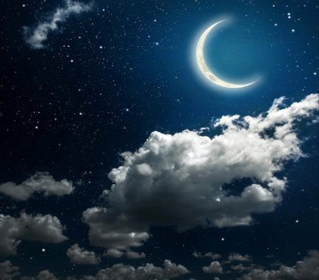 عکس آسمان شب زیبا با کیفیت بالا