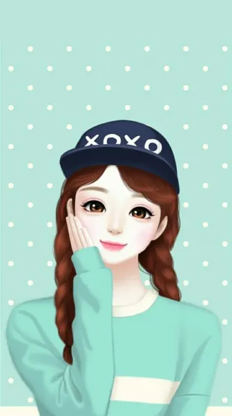  عکس کارتونی دخترانه برای گوشی موبایل