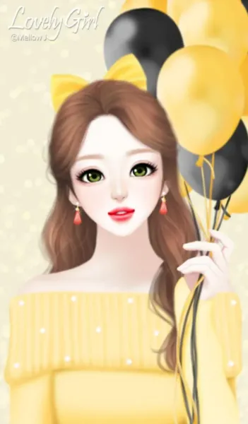  عکس کارتونی دخترانه برای گوشی موبایل