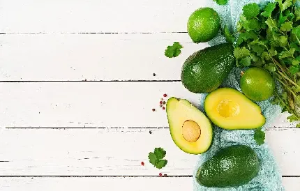  بک گراند سبز ساده آووکادو برای گوشی اندروید