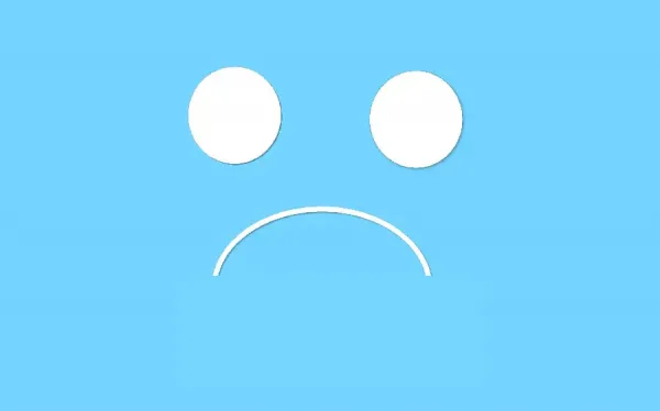  عکس استیکر غمگین گریه
