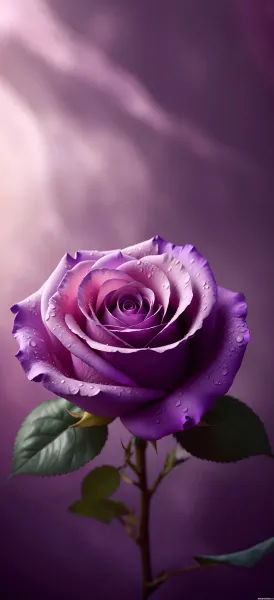  عکس گل رز بنفش برای پروفایل