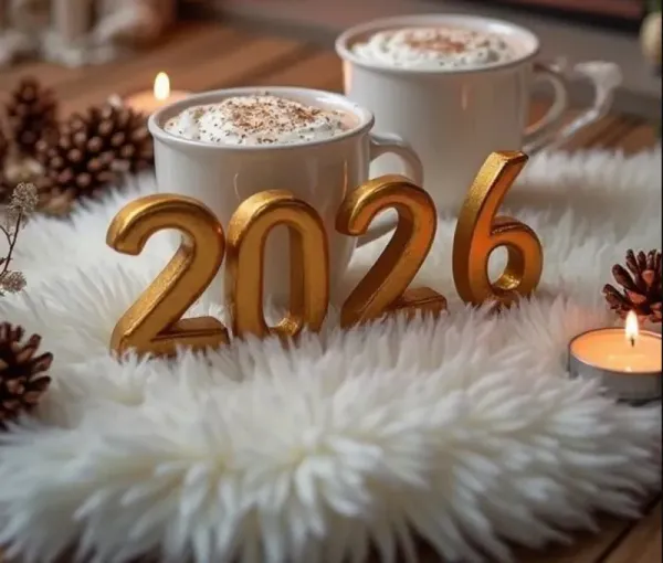  والپیپر تبریک سال 2026 میلادی