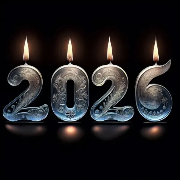  عکس تبریک سال نو میلادی 2026