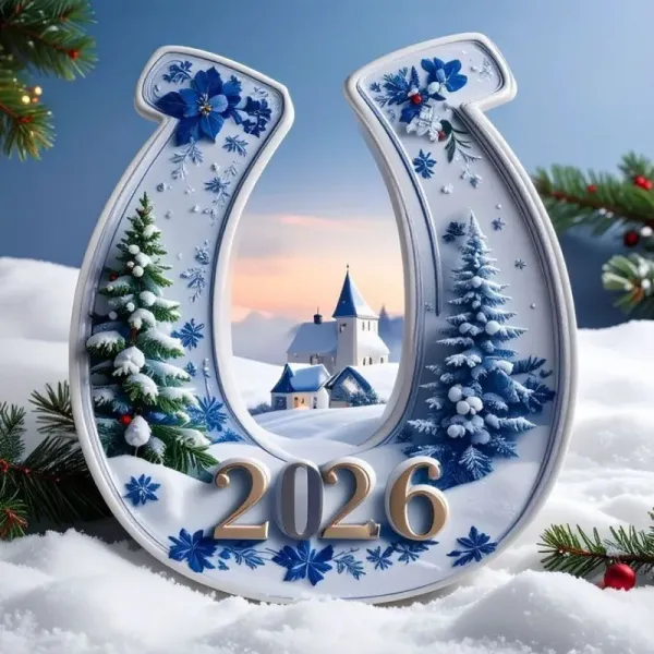  عکس تبریک سال نو میلادی 2026