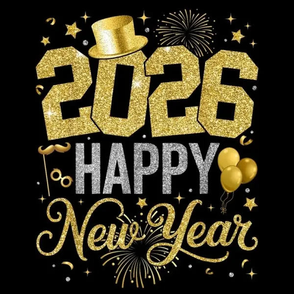 عکس تبریک سال نو میلادی 2026