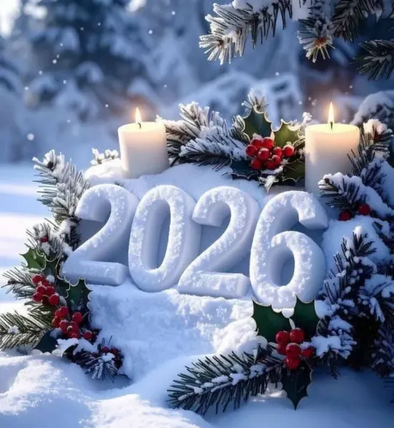  عکس بک گراند تبریک کریسمس 2026