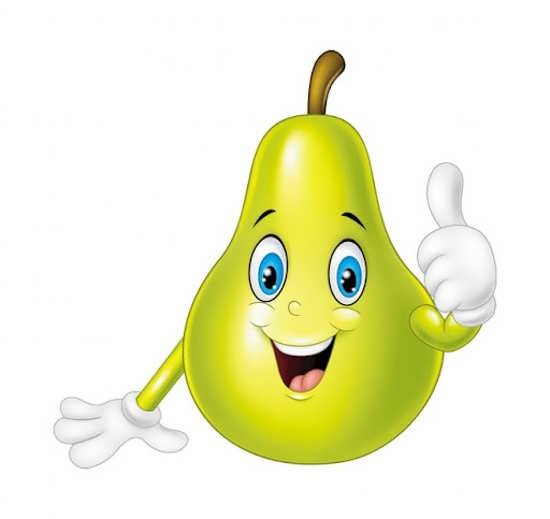 عکس گلابی نقاشی