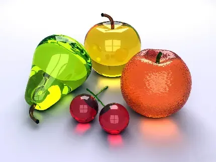  والپیپر گلابی نرم و آب دار