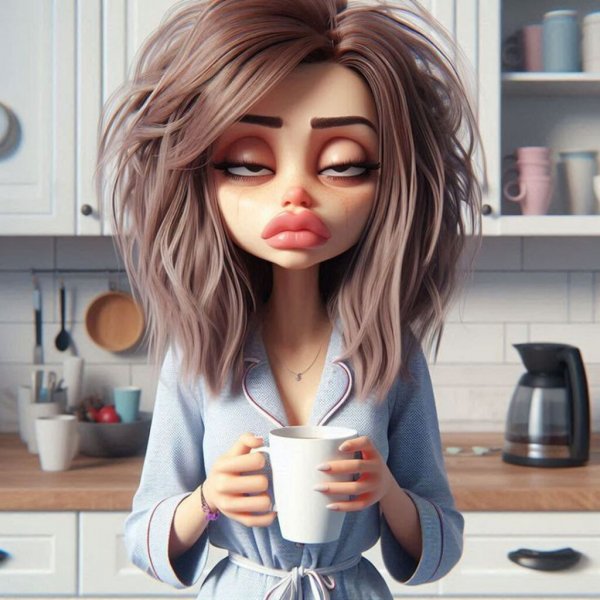  عکس دختر زیبا کارتونی برای پروفایل