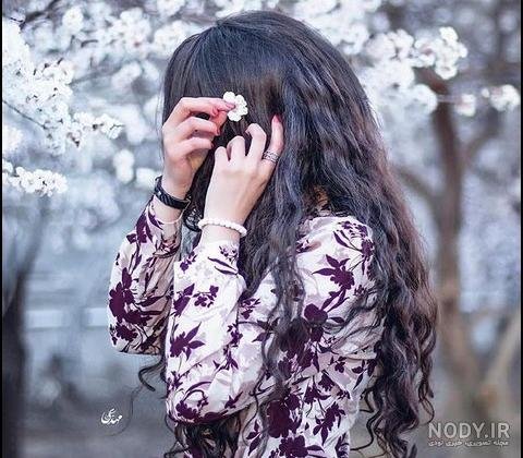  والپیپر دختر مو مشکی