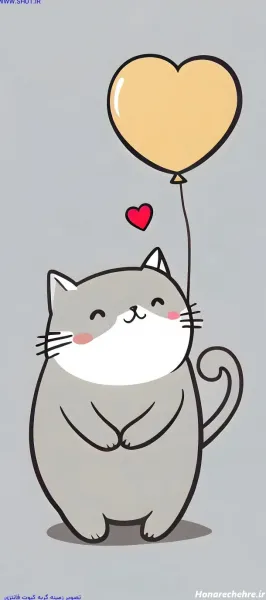 بک گراند گربه کارتونی