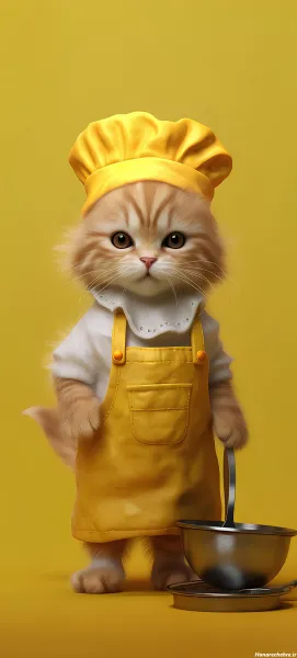 بک گراند گربه کارتونی