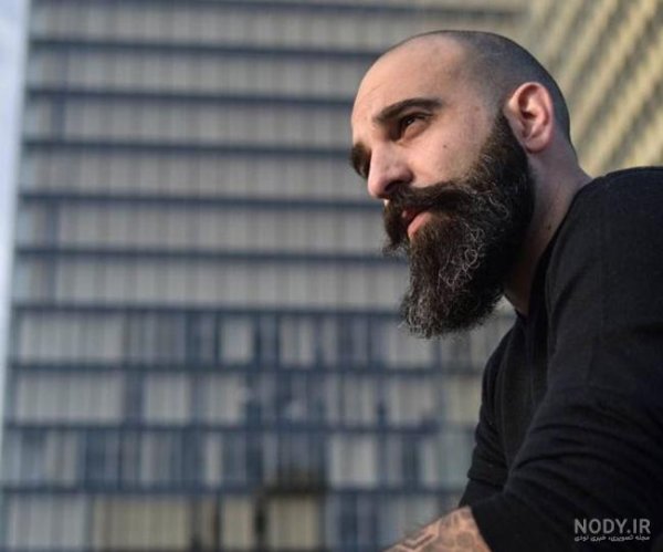  عکس پروفایل پسرانه لاتی با ریش برای واتساپ