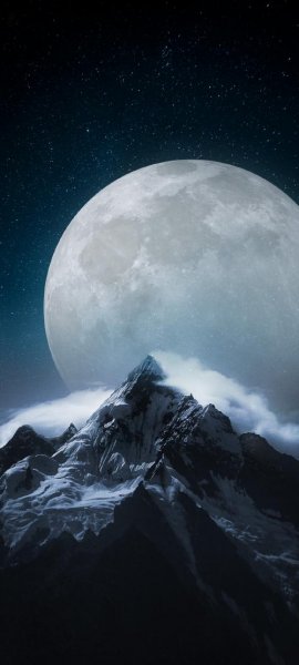  دانلود عکس با کیفیت از ماه