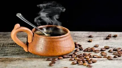  تصویر زمینه مینیمال قهوه صبحگاهی