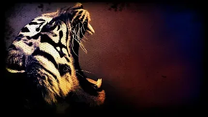  عکس پس زمینه ببر وحشی