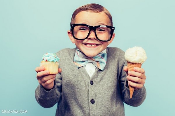 عکس بستنی برای پس زمینه