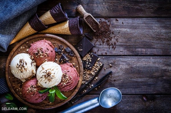 عکس بستنی برای بک گراند کامپیوتر