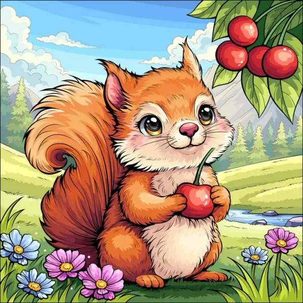  عکس سنجاب کارتونی
