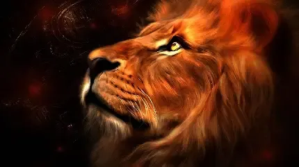عکس شیر ترسناک برای پروفایل