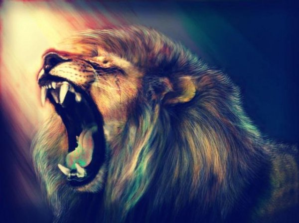  عکس شیر ترسناک برای پروفایل