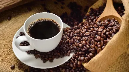  تصویر زمینه فنجان قهوه فانتزی برای کامپیوتر