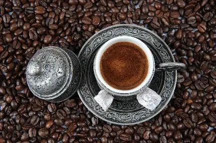 تصویر زمینه فنجان قهوه فانتزی برای کامپیوتر