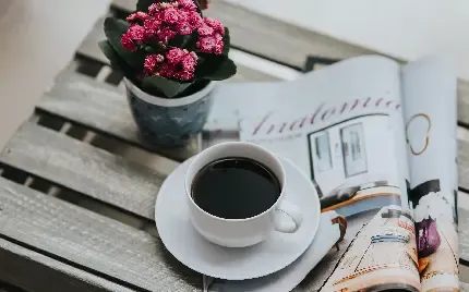  تصویر زمینه فنجان قهوه فانتزی برای کامپیوتر