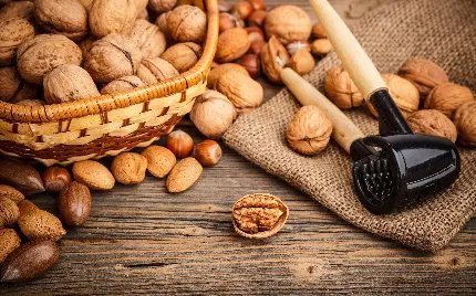  عکس گردو و مغز گردو با کیفیت بالا