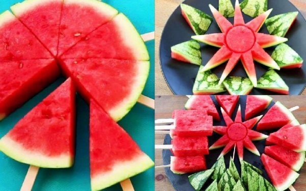  عکس هندوانه تزیین شده شیک