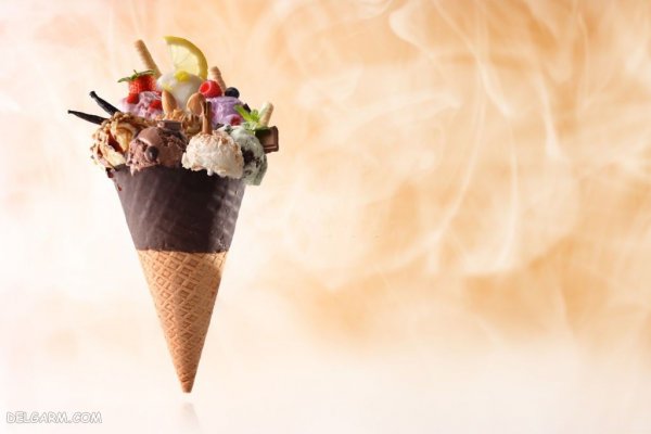  عکس بستنی برای پروفایل
