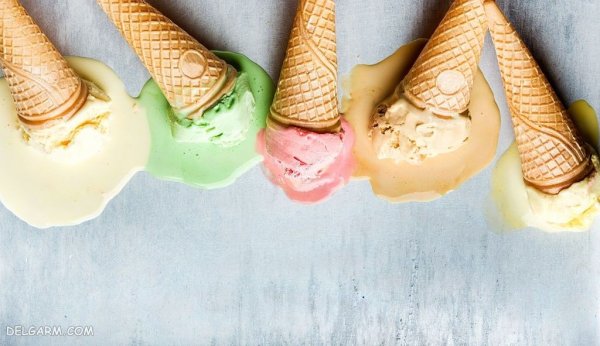  عکس بستنی برای پروفایل