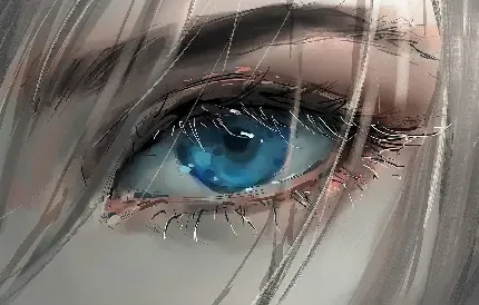  والپیپر چشمان زیبا دختر