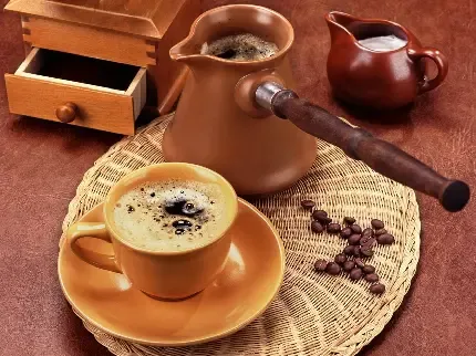  زیباترین عکس فنجان قهوه ترک با کیفیت اچ دی