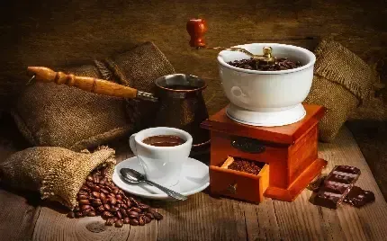  تصویر زمینه فنجان قهوه برای کامپیوتر